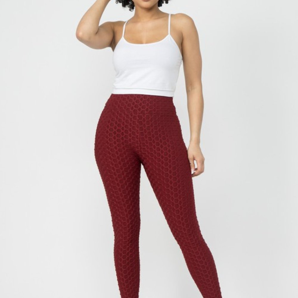 HONEYCOMB HIGH WAIST LEGGINGS
